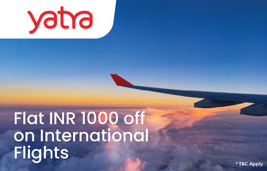 YATRA-INTERNATIONAL FLIGHTS OFFER